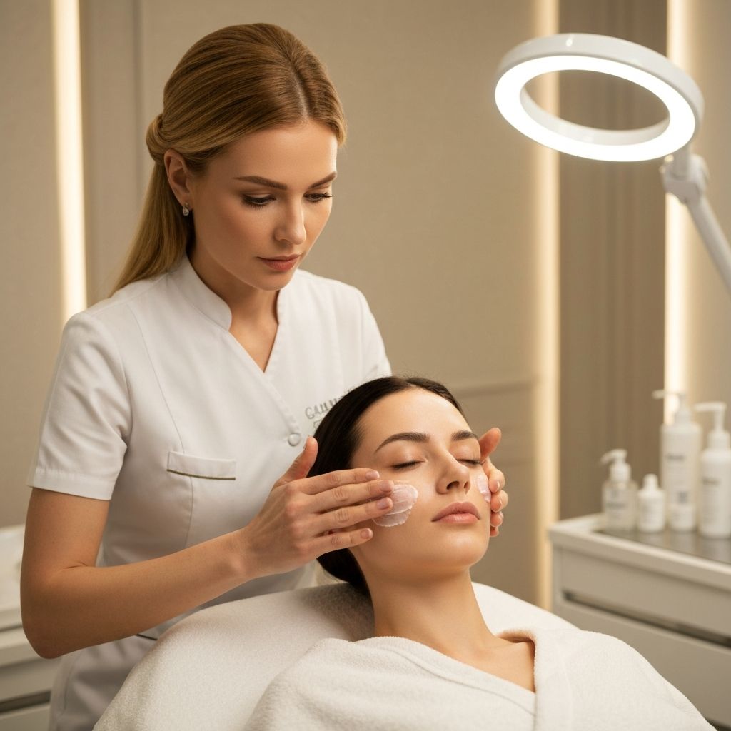 Professionelle Kosmetikbehandlung im Kosmetik Paradies