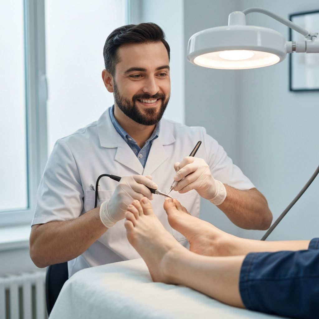 Medizinische Podologie Behandlung
